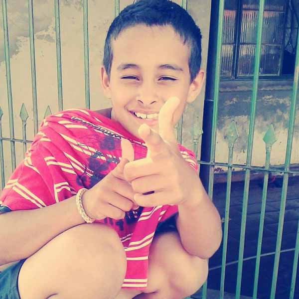 Carlos Eduardo completou 11 anos