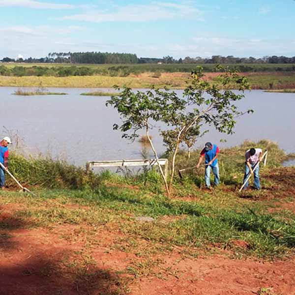 Iniciada revitalização do Pequeno Lago no CEA de Paraguaçu