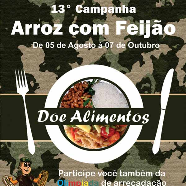 TG de Paraguaçu realiza campanha Arroz com Feijão 2016