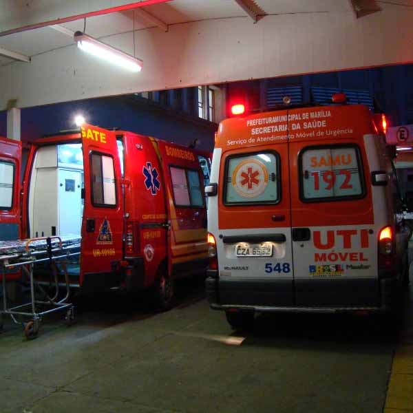 Rapaz tem perna decepada em grave acidente em Marília