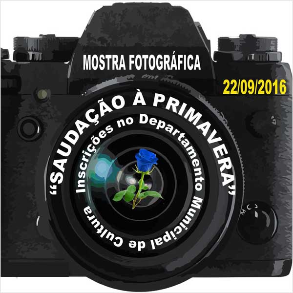 Departamento de Cultura prepara Mostra Fotográfica 'Saudação à Primavera'