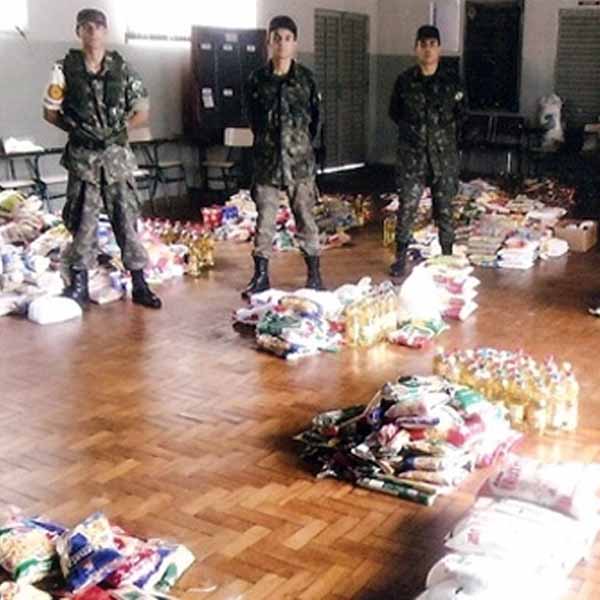 TG de Paraguaçu prossegue com a 13ª Campanha “Arroz com Feijão”