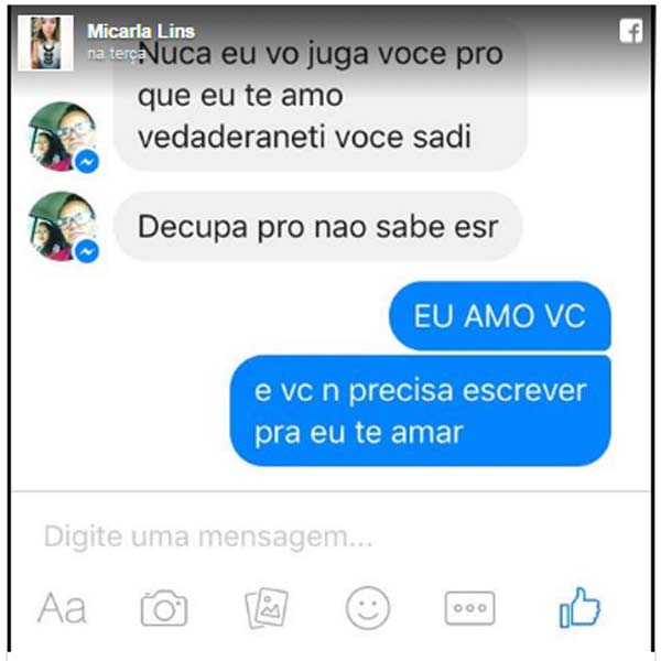 Pai pede desculpas por não saber escrever e repercute