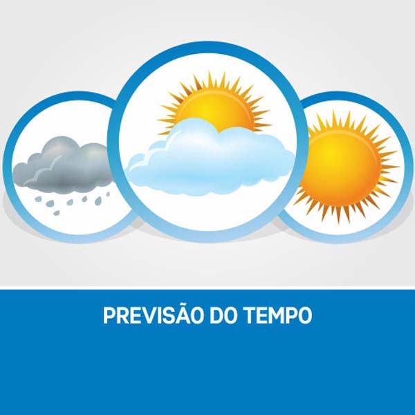 Defesa Civil divulga previsão do tempo