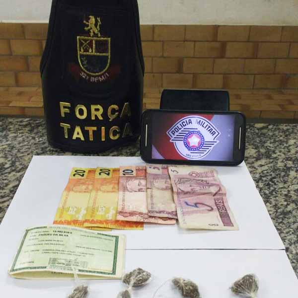 Tráfico de drogas leva paraguaçuense de 19 anos para a cadeia