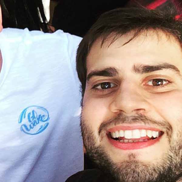Gabriel Garms recebe os parabéns hoje