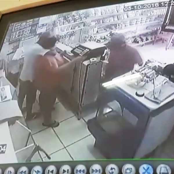 Trio rouba padaria e foge com dinheiro e produtos em Paraguaçu Paulista (VÍDEO)