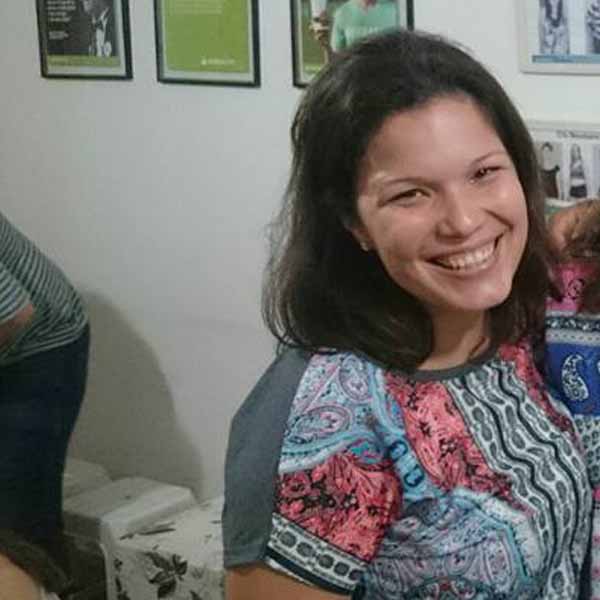 Érika Catharino recebe os parabéns