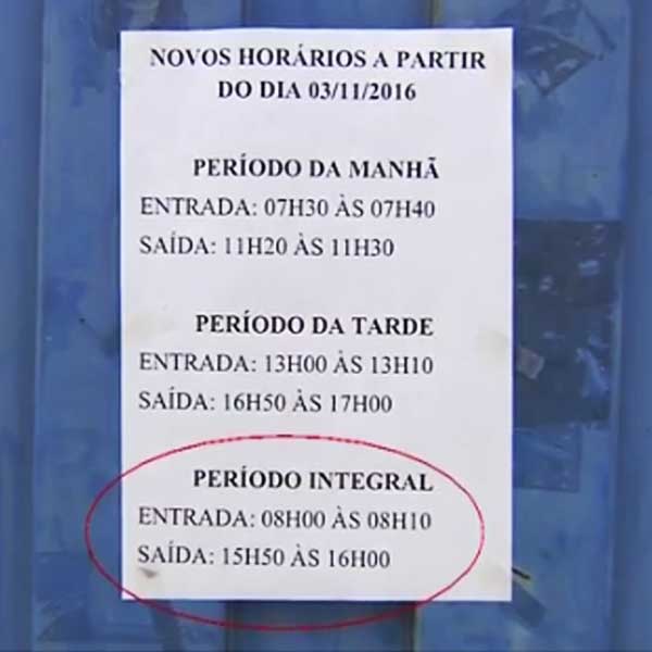 Prefeitura de Assis reduz horário de aula em creches e escolas