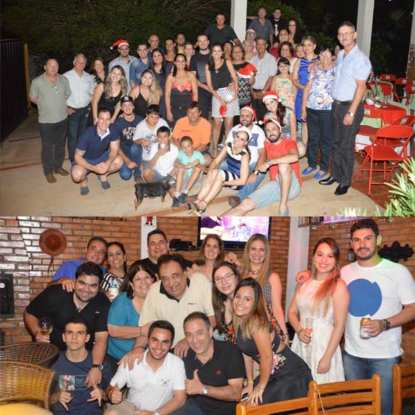 Famílias e amigos se reúnem à espera do Natal em Paraguaçu Paulista