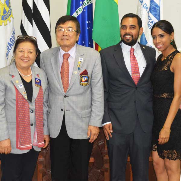 Rotary Club recebe visita do governador do Distrito 4510 do Rotary Internacional