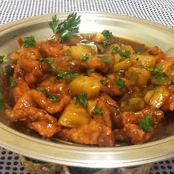 Carne de Porco Agridoce