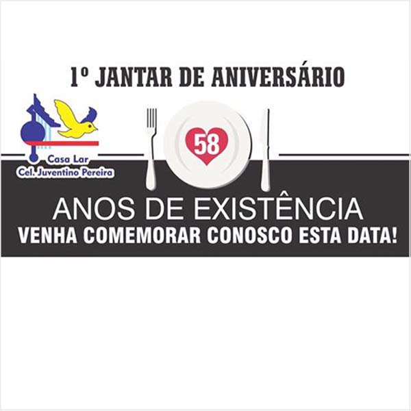 Casa Lar comemora 58 anos e realiza 1º Jantar de Aniversário
