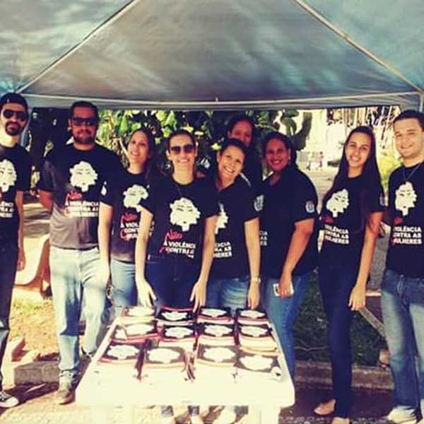Paraguaçu celebra o Dia da Não Violência contra as mulheres com mobilização promovida pelo CREAS