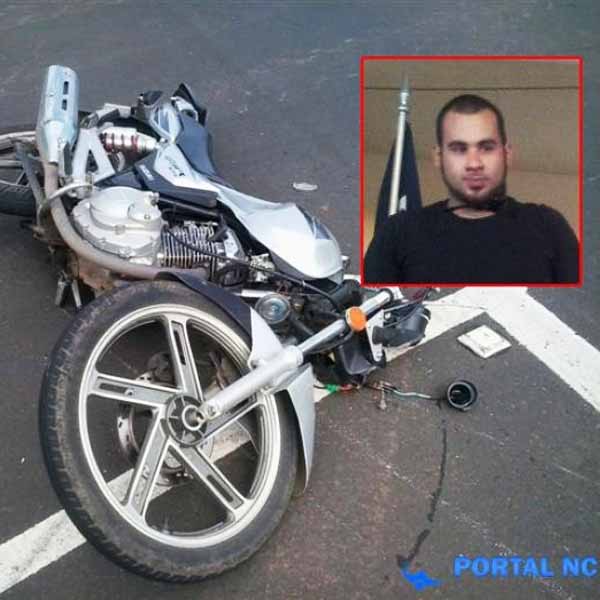 Motociclista morre após atingir caminhão em rodovia de Pompeia