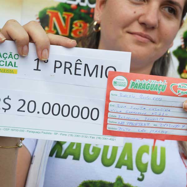 Cliente do Auto Posto São Marcos fatura R$ 20 mil em barras de ouro na promoção 'Natal + Paraguaçu'