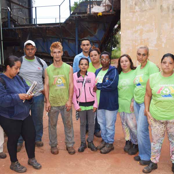 Usina de Reciclagem é mais uma vez alvo de bandidos