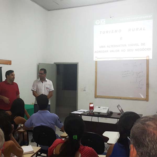 Vice-prefeito Clemente Junior participa de sensibilização para Curso de Turismo Rural