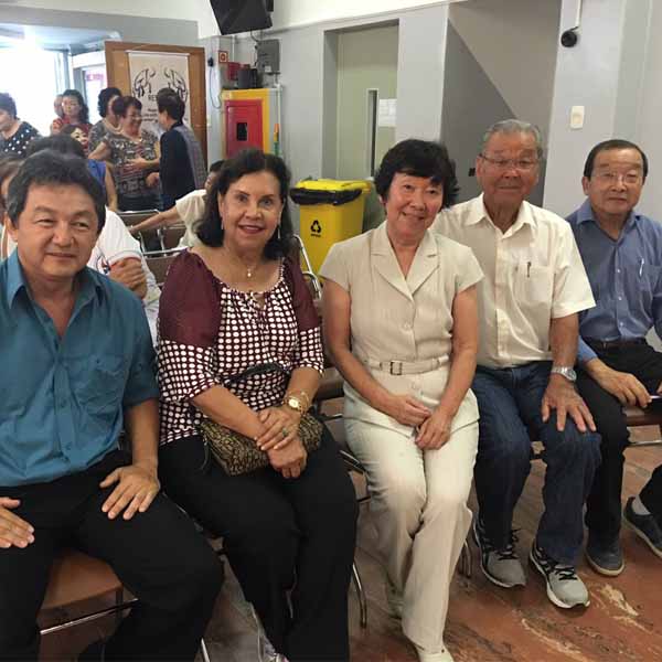 Prefeita Almira Garms participa da posse do presidente da Federação de Rádio Taissô do Brasil