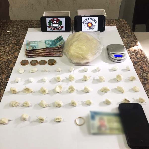 Comerciante é preso acusado de tráfico de drogas em Paraguaçu Paulista