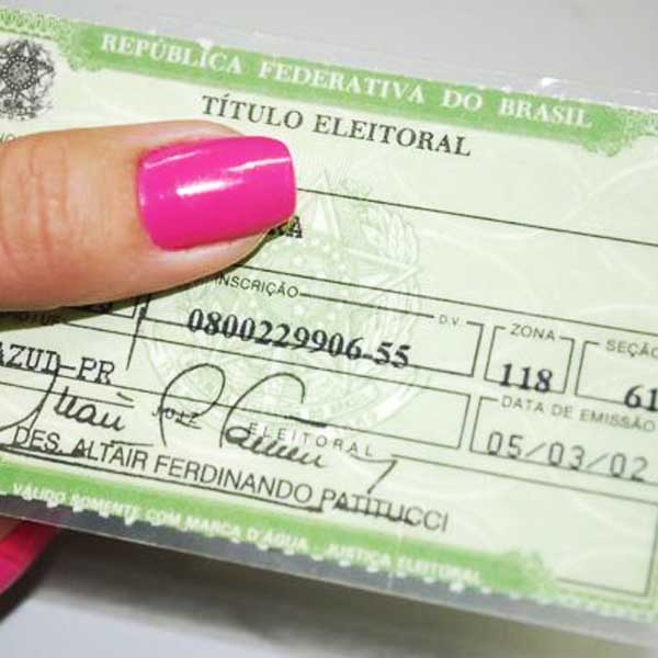 Começou nesta semana prazo para regularização do título de eleitor
