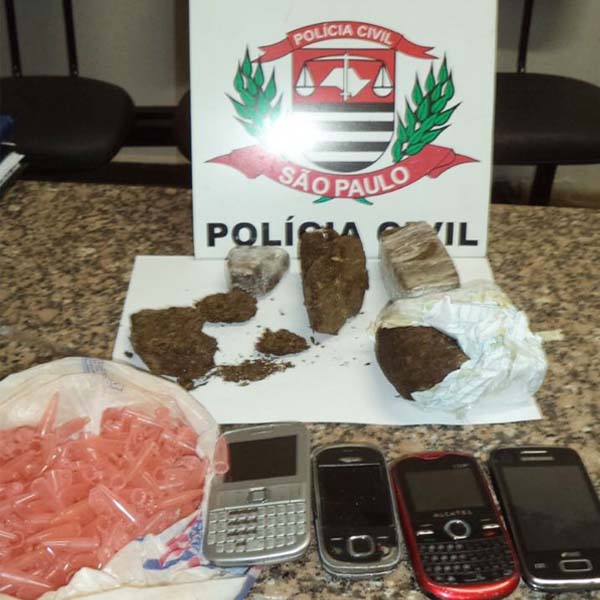 Tabletes de maconha são apreendidos após denúncia anônima em Paraguaçu Paulista