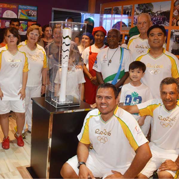 Memorial da Tocha Olímpica foi inaugurado com grande festa