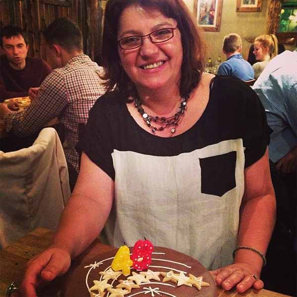 Marcia Garrossini comemora mais um aniversário
