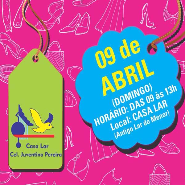 Casa Lar realiza Bazar da Pechincha neste domingo