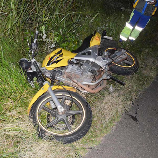Motociclista tem pé decepado durante acidente na rodovia Paraguaçu/Quatá