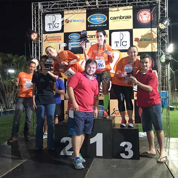 1ª Corrida Night Run Music PTC reuniu cerca de 200 atletas em Paraguaçu Paulista