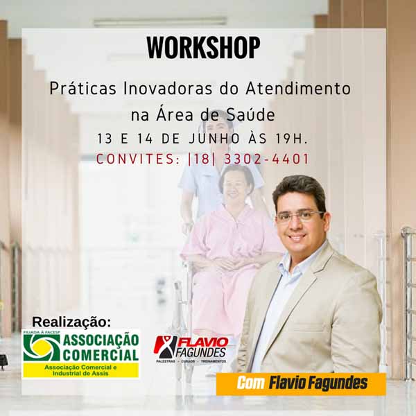 ACIA promove workshop de atendimento na área de Saúde