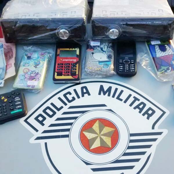 Polícia flagra ladrão dentro de barraca do Camelódromo de Paraguaçu Paulista