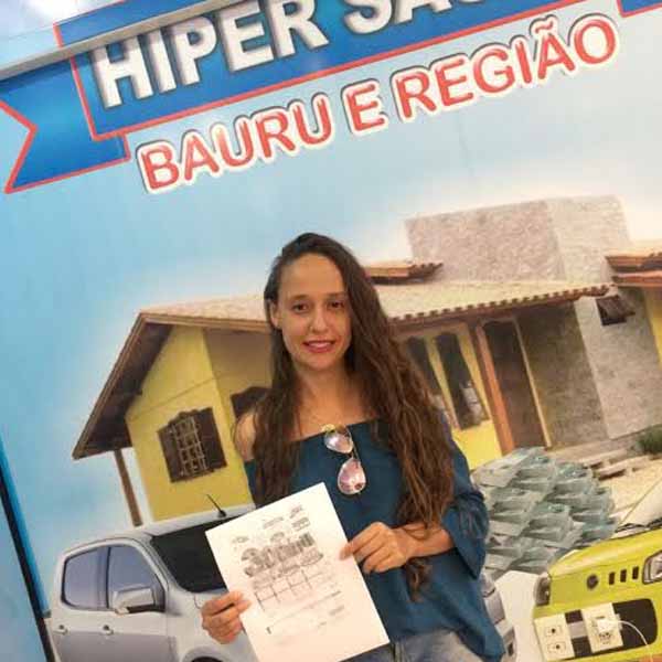 Paraguaçuense fatura prêmio no Giro da Sorte do Hiper Saúde