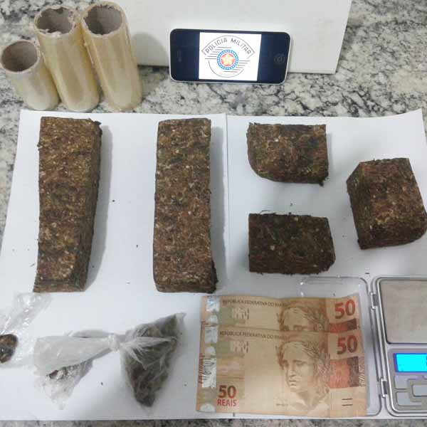 PM encontra quase 700 gramas de maconha dentro de panela de pressão na Barra Funda