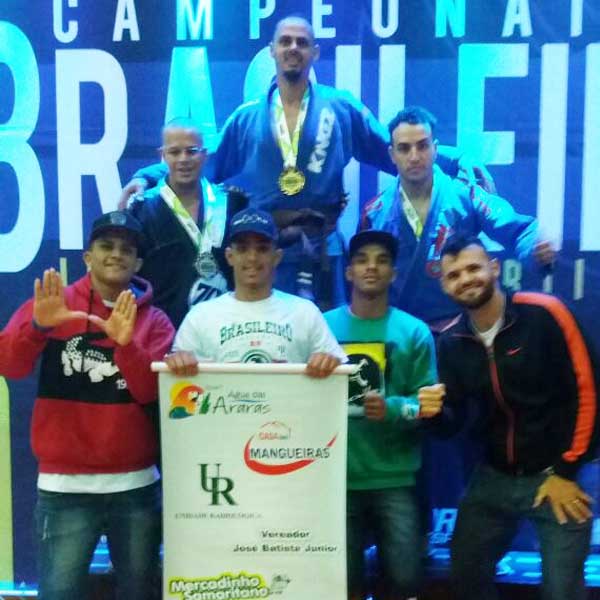 Atletas paraguaçuenses conquistam medalhas no Campeonato Brasileiro de Jiu-Jitsu Esportivo