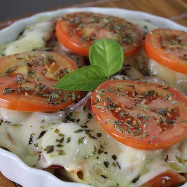 Macarrão sabor pizza