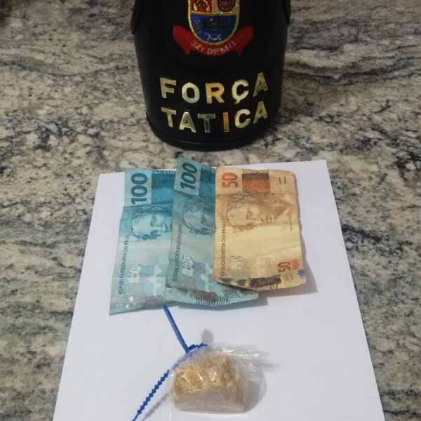 Força Tática prende homem com pedra de crack na Barra Funda