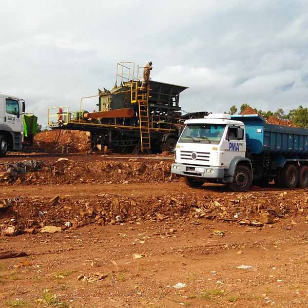 Programa inédito promove destinação correta de resíduos da construção civil de 27 municípios
