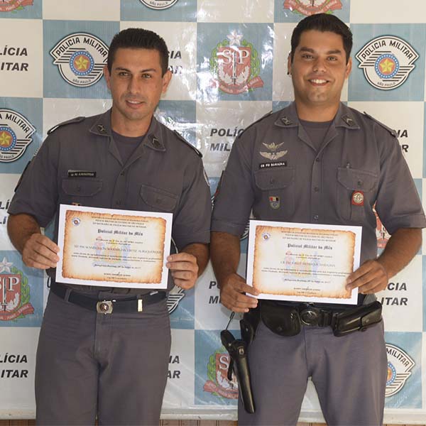 Equipe da Rocam recebe homenagem por destaque em ocorrências