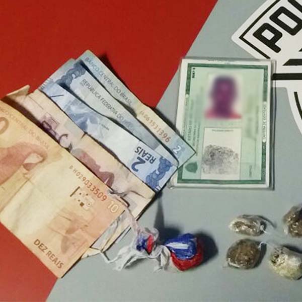 Duas ocorrências de tráfico de drogas levam homens para a cadeia em Paraguaçu Paulista