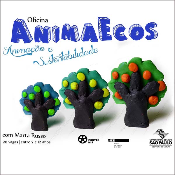 Oficina Animaecos do Ponto MIS está com inscrições abertas