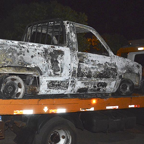 Veículo furtado é encontrado destruído pelo fogo em Paraguaçu Paulista