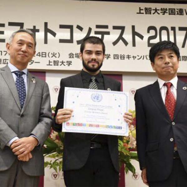 Paraguaçuense vence concurso de fotografia da ONU no Japão sobre desenvolvimento sustentável