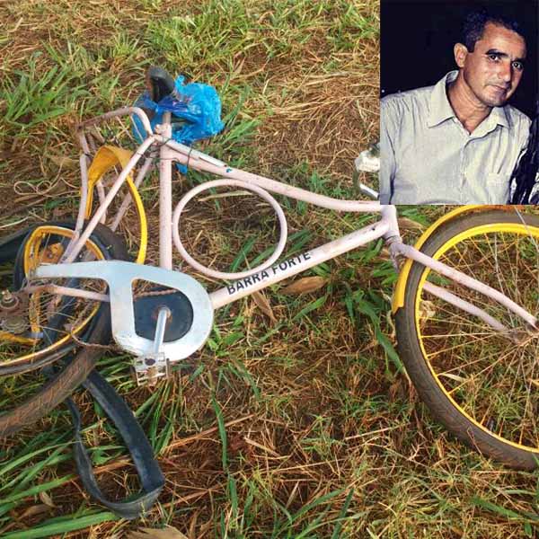 Ciclista é atingido por carro e morre ao ser arremessado a 20 metros em rodovia