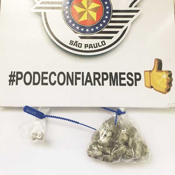 Adolescente é apreendido com porções de maconha e crack no 'Mario Covas'