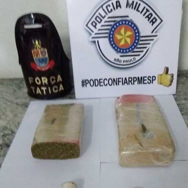 Jovem é preso com quase um quilo de maconha na Barra Funda