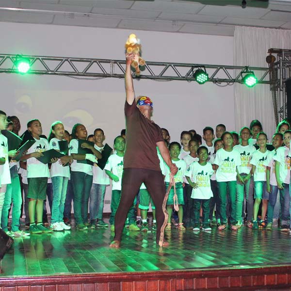 Musical Hakuna Matata da Assistência Social é sucesso absoluto em Paraguaçu