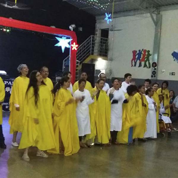 Apae Noel homenageia história da cidade e dá show no Recanto Gaúcho de Paraguaçu