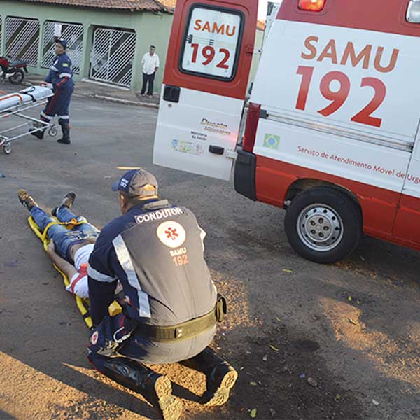 Motociclista causa acidente e foge sem prestar socorro à vítima em Paraguaçu Paulista